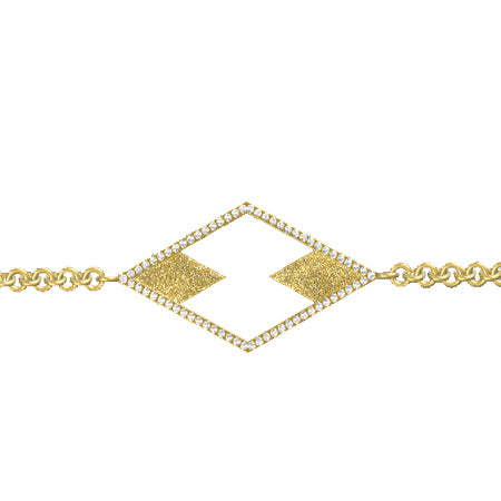 Double Diamond Bracelet